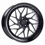 ZP.FORGED 12 Super Deep Lip | Matte Black / Gloss Black Lip ZP.FORGED 12 Super Deep Lip | Matte Black / Gloss Black Lip